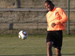 Didier Drogba, delantero de Costa de Marfil. GETTY IMAGES SPORTS  /