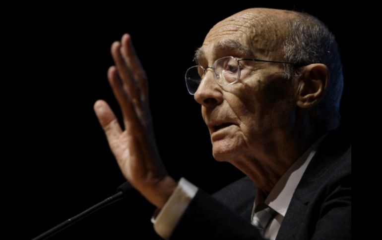 José Saramago falleció hoy a los 87 años de edad. AP  /