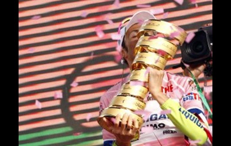 Después de ganar el Giro de Italia, Iván Basso quiere otro triunfo en una carrera grande. SUN  /