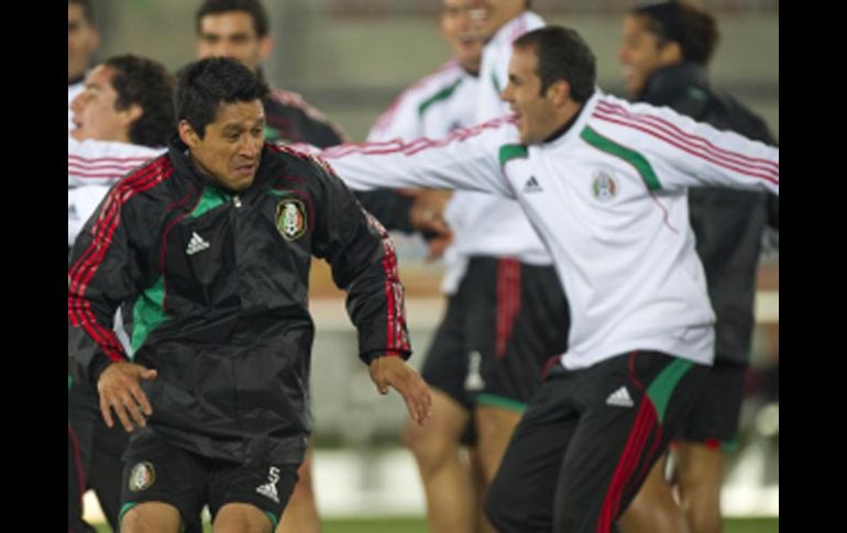 El mexicano Ricardo Osorio (izq.). AFP  /