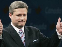 El primer ministro de Canadá, Stephen Harper. ESPECIAL  /