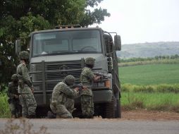 Nava considera necesaria la presencia de las fuerzas federales en Sinaloa. EL UNIVERSAL  /