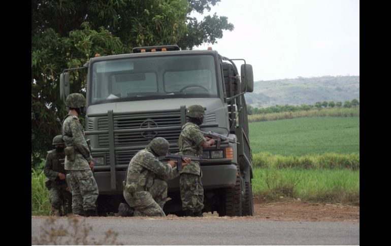 Nava considera necesaria la presencia de las fuerzas federales en Sinaloa. EL UNIVERSAL  /