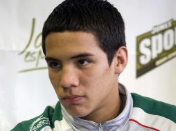 Oscar Valdes, durante la conferencia de prensa del Campeonato Mundial Juvenil 2008. MEXSPORT  /