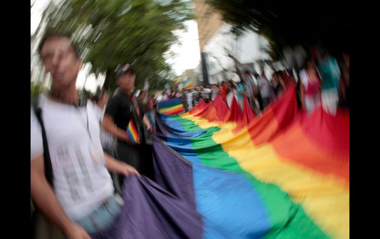 La comitiva caminó por la Avenida Hidalgo desde el cruce con Pérez Verdía hasta la Plaza Liberación. S. NUÑEZ  /