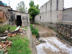 Después de una década, el Ayuntamiento descubrió este asentamiento irregular sobre el Arroyo Seco, en de San Agustín. A. GARCÍA  /