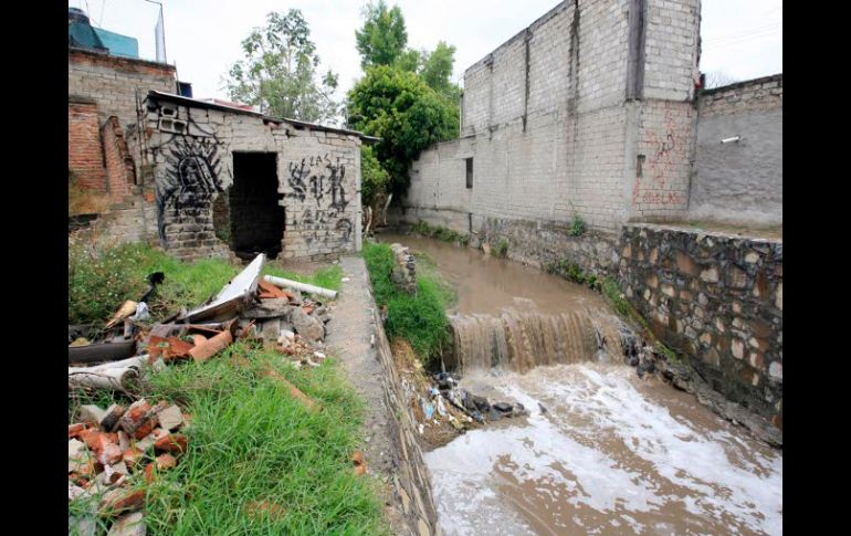 Después de una década, el Ayuntamiento descubrió este asentamiento irregular sobre el Arroyo Seco, en de San Agustín. A. GARCÍA  /