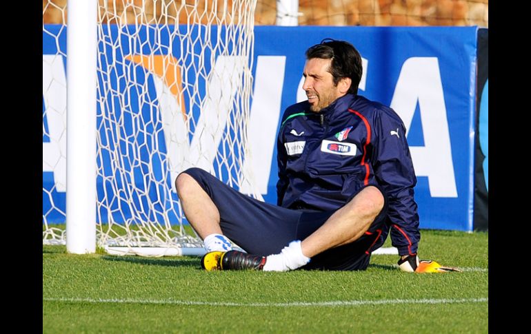 Gianluigi Buffon, portero de Italia. GETTY IMAGES SPORTS  /