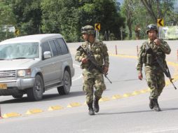 Tres elementos del Ejército muerieron en enfrentamientos sucitados cerca de la frontera con Texas. EL UNIVERSAL  /