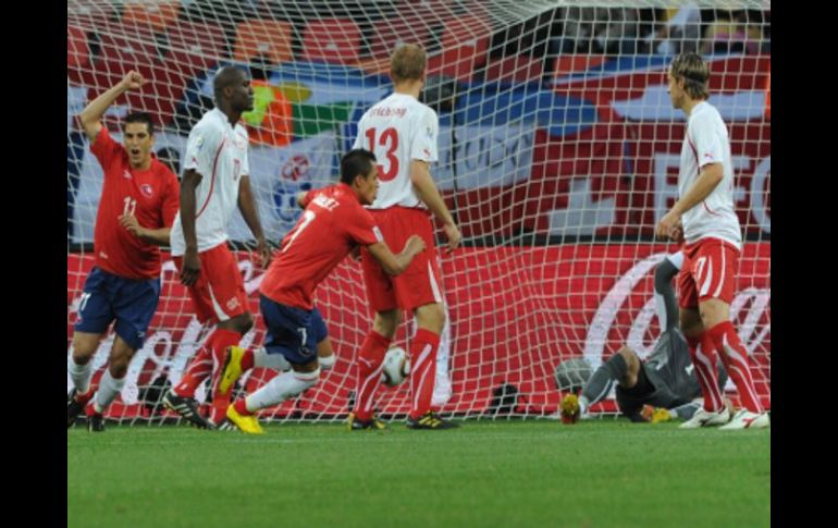 La Selección de Chile se llevó la victoria con un gol.AFP  /