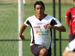 El refuerzo de Atlas para el próximo torneo Apertura 2010, Alfredo Moreno. MEXSPORT  /