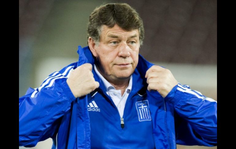 Otto Rehhagel, entrenador de la Selección de Grecia. EFE  /