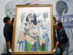 ''Mujer y el Niño'', pintura de Pablo Picasso. REUTERS  /