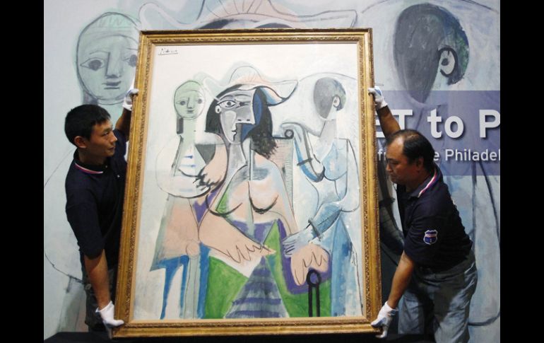 ''Mujer y el Niño'', pintura de Pablo Picasso. REUTERS  /