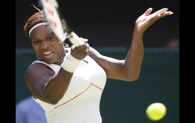 La tenista estadounidense, Serena Williams. AP  /