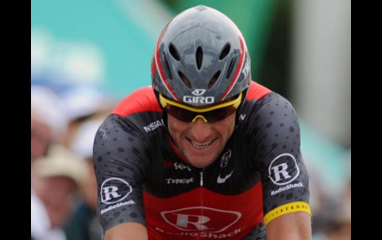 El ciclista español, Lance Armstrong. AFP  /