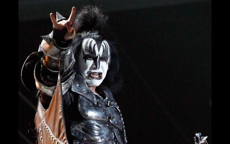 El legendario grupo estadounidense Kiss llegó a Madrid. REUTERS  /