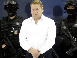 Francisco José Barreto García, operador de Édgar Valdés Villarreal “La Barbie”, fue detenido el martes en Tlalnepantla. EL UNIVERSAL  /