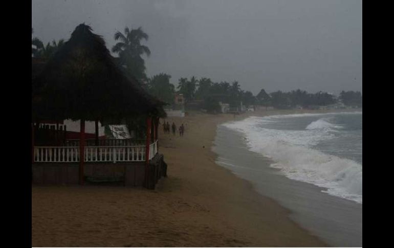 Las autoridades han lanzado alerta preventiva por lluvia intensa sobre los estados de Chiapas, Oaxaca y Guerrero. ARCHIVO  /