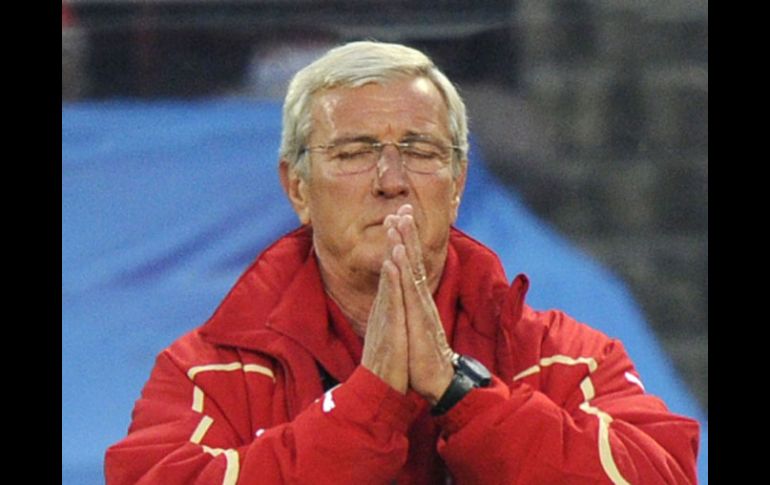 Marcelo Lippi admite el fracaso de la Selección italiana. AFP  /