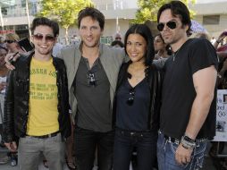 Jackson Rathbone, Peter Facinelli, Julie Jones y Billy Burke . AP  /