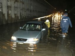 Protección Civil se mantendrá vigilando los puntos susceptibles de afectación por temporada de lluvias. ARCHIVO  /