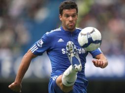 El internacional alemán Michael Ballack, cuando militaba con el Chelsea. AP  /