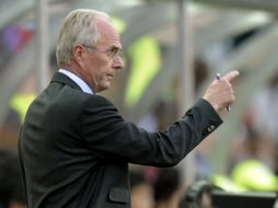 El seleccionador de Costa de Marfil, Sven Goran Eriksson, en el enfrentamiento ante Corea del Norte. AP  /