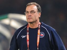 El seleccionador de Chile, el argentino Marcelo Bielsa. AFP  /