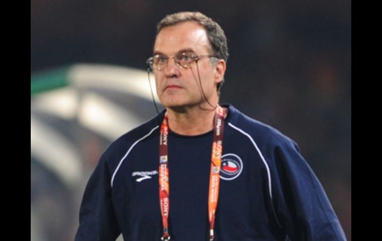 El seleccionador de Chile, el argentino Marcelo Bielsa. AFP  /