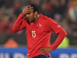 El delantero Jean Beausejour, de la Selección Chilena. REUTERS  /