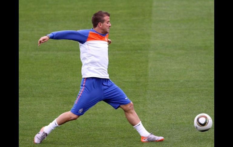 El jugador de la Selección de Holanda, Rafael van der Vaart. AFP  /