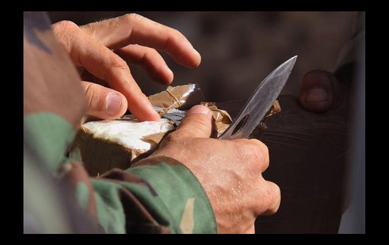 Traía un kilo 500 gramos de heroína. ESPECIAL  /