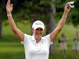 Cristie Kerr se impuso en el Campeonato LPGA ayer. AP  /