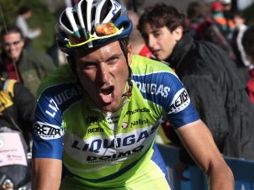 Después de ganar el Giro de Italia, Iván Basso quiere otra victoria en una gran prueba. SUN  /