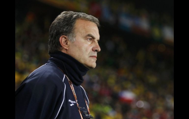 Marcelo Bielsa, directo técnico de la Selección de Chile. REUTERS  /