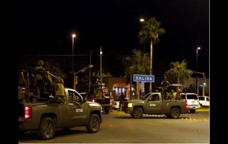 La casa de gobierno en Ciudad Victoria fue blindada por el Ejército Mexicano y policías federales tras la muerte de Cantú. NTX  /