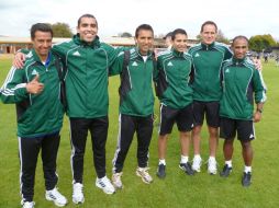 Árbitros mexicanos participan en el Mundial de Sudáfrica 2010. E. PACHECO  /