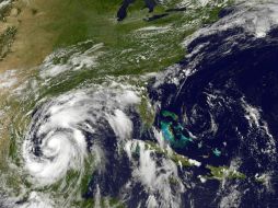 Alex ya provocó fuertes lluvias en el sureste mexicano. AFP  /