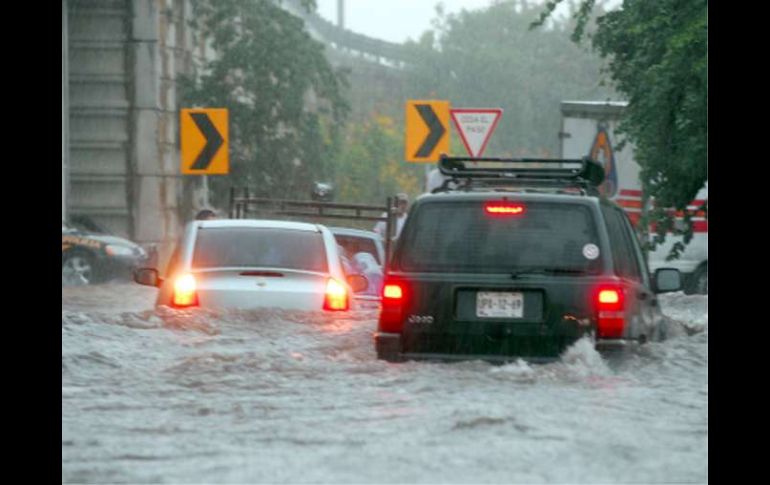 El paso de 'Alex' ha provocado la intensificación de las lluvias en varios estados del país. NTX  /