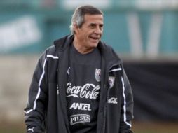 Técnico de la Selección de Uruguay, Oscar Washington Tabárez,.AP  /