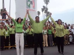 El cierre de campaña del candidato Herrera Caldera fue expuesto ante 30 mil personas. ESPECIAL  /