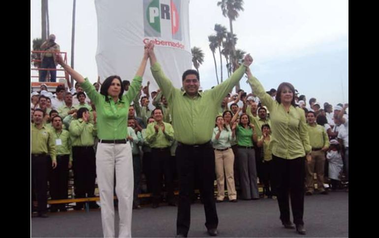 El cierre de campaña del candidato Herrera Caldera fue expuesto ante 30 mil personas. ESPECIAL  /