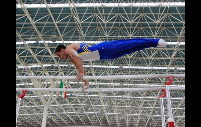 El gimnasta tapatío, Luis Alberto Sosa, participará en el campamento. JAMMEDIA  /