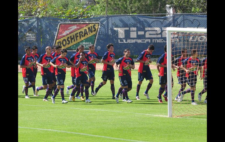 El equipo michoacano Monarcas Morelia inició ya trabajos de pretemporada. NOTIMEX  /