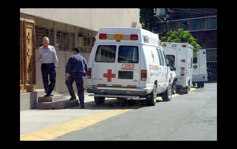 El lesionado fue trasladado a la Cruz Roja del Parque Morelos. ARCHIVO  /