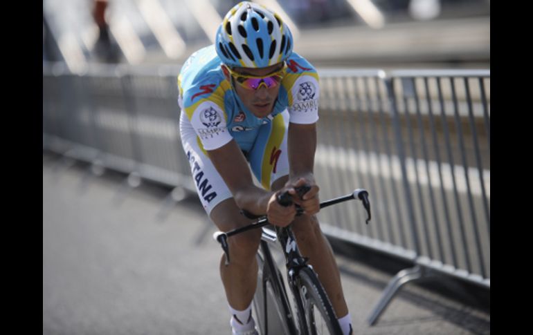 El ciclista español, Alberto Contador. AFP  /