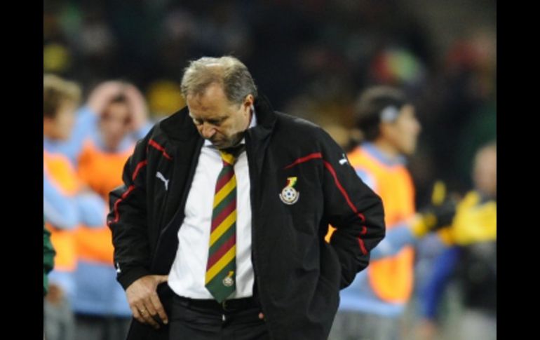 El seleccionador de Ghana, Milovan Rajevac. AFP  /