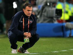 Marcelo Bielsa podría seguir con Chile por varios años más. GETTY IMAGES SPORTS  /