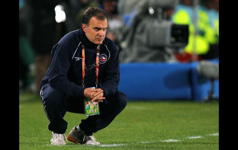 Marcelo Bielsa podría seguir con Chile por varios años más. GETTY IMAGES SPORTS  /